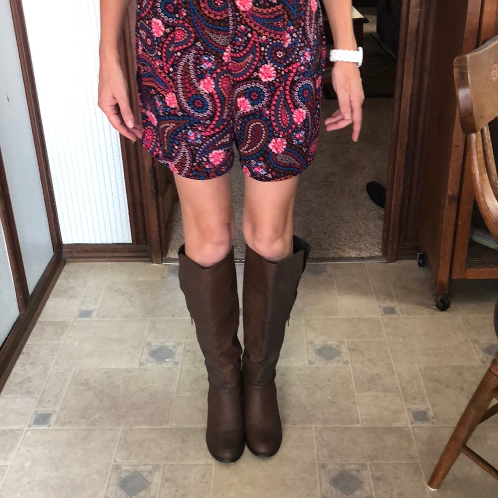 Brown boots